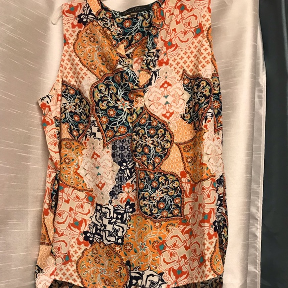 Tank-top blouse. - Picture 2 of 2